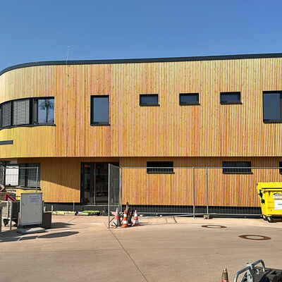 Bild vergrößern: Neubau Wertstoffhof, Silberberg, Magdeburg 2024
