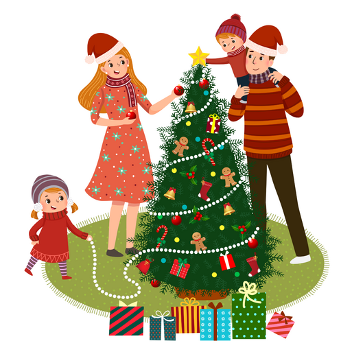 Weihnachten Familienfest