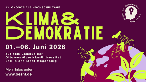 13. �kosoziale Hochschultage